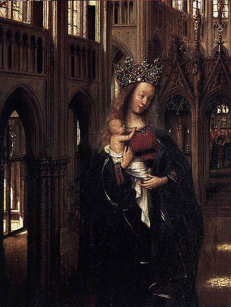 Jan Van Eyck Madonna in the Church